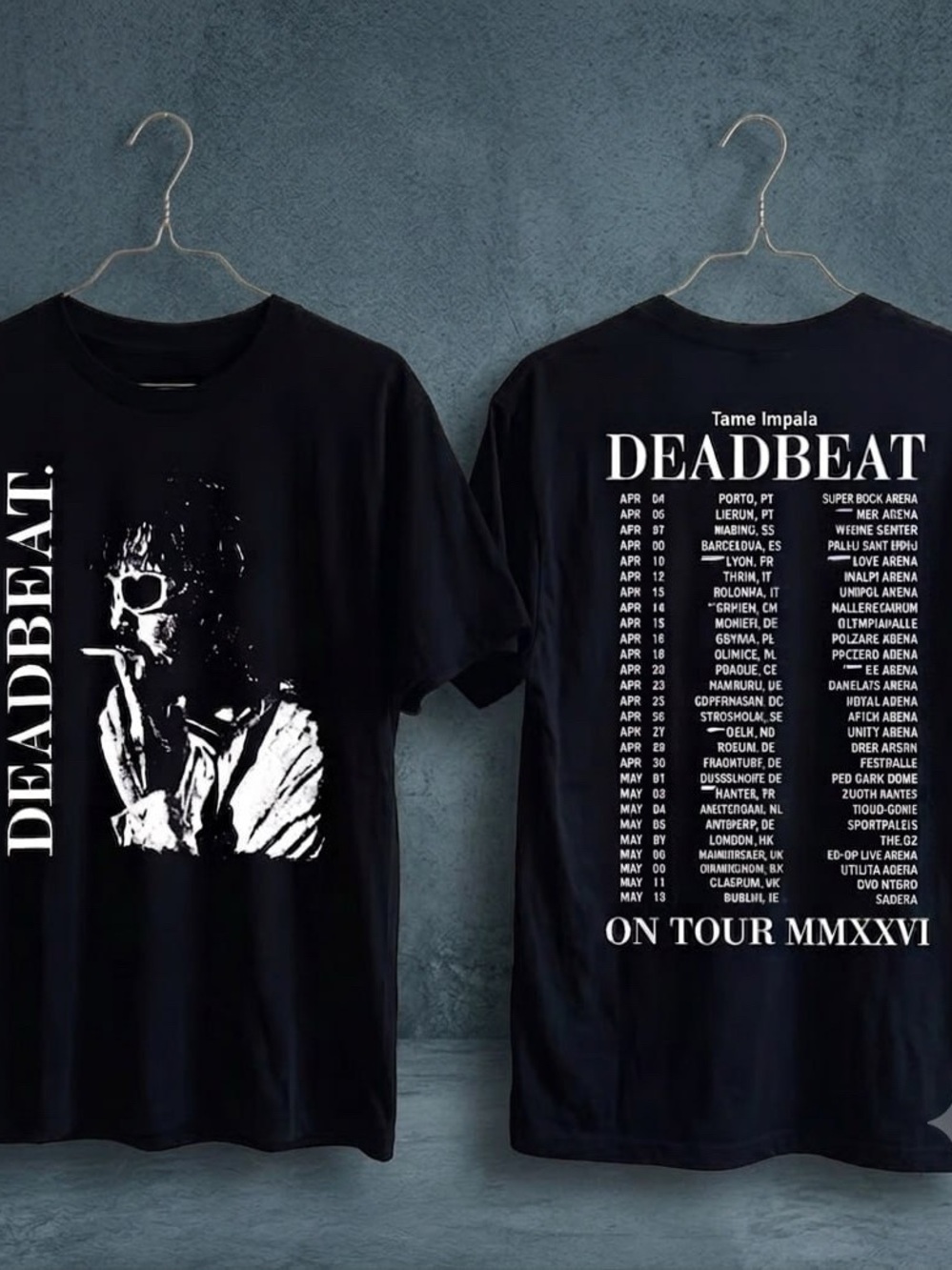 Tame Impala Tour Graphic Tee - Black